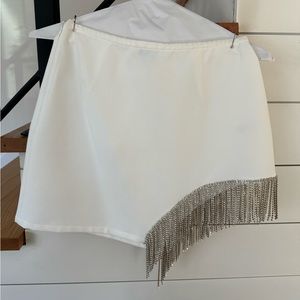 12th Tribe White Skirt